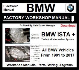 BMW ISTA Workshop Repair Service Manual Download